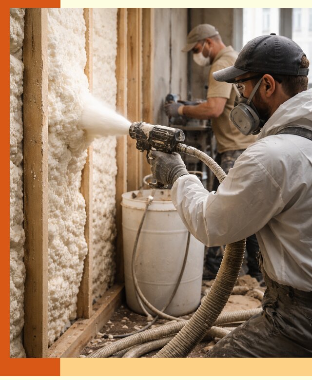 Утепление пеноизолом жилых и коммерческих объектов в Сызрани